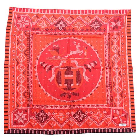 hermes scarf au coin du feu|Au coin du feu green .